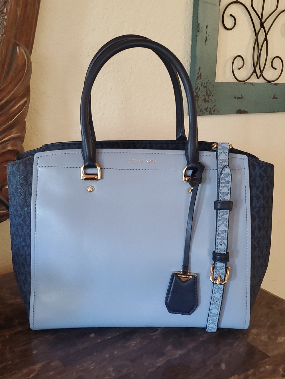 Michael Kirs Colorblock Benning Bag